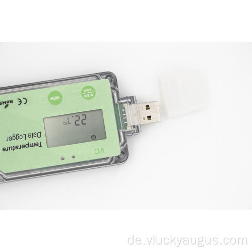 Kaltkette Mini USB -Temperaturlogger mit LCD